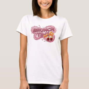 Camiseta Citação Dynamic Pink BRUNCH TIME