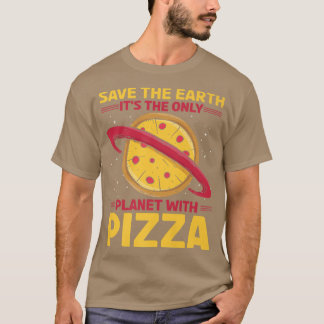 Camiseta Citação Encantada do Ativista Ambiental Pizza Love