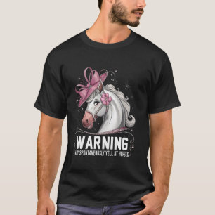 Camiseta Citação Engraçada Corrida de Cavalos Festa 151º De