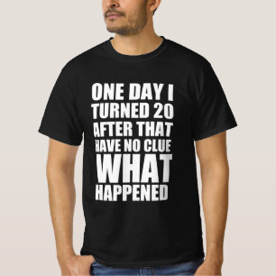 Camiseta Citação engraçada da idade adulta