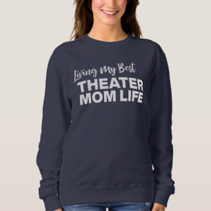 Camiseta Citação engraçada da vida dramática de mãe de teat