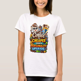 Camiseta Citação engraçada de atualização de personalidade