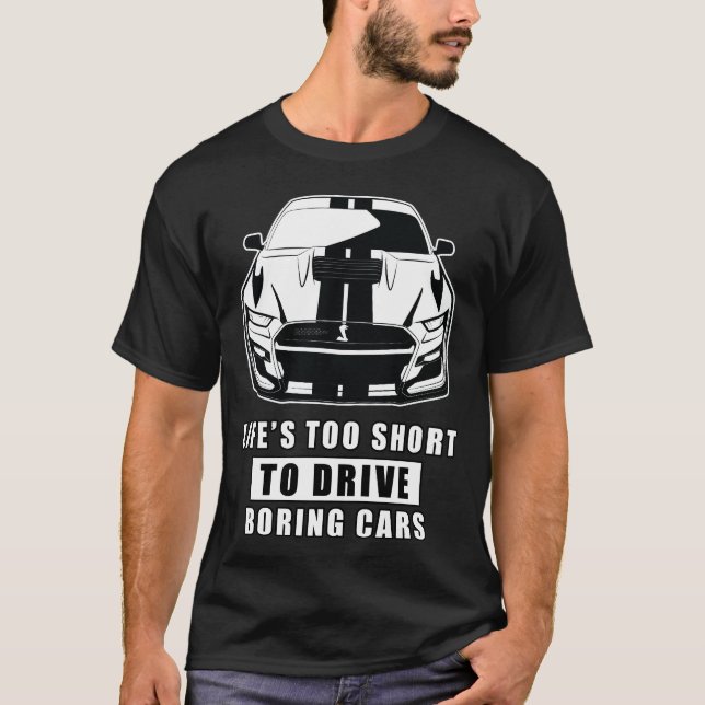 Camiseta Citação Engraçada de Carro (Frente)