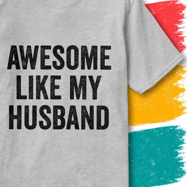 Camiseta Citação Engraçada de Casais Incríveis Como Meu Mar (Criador carregado)