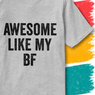Camiseta Citação engraçada de casal de namorados Incrível c