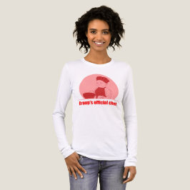 Camiseta Citação engraçada de culinária do chef oficial do