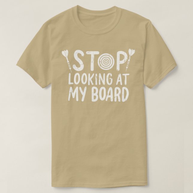 Camiseta Citação Engraçada de Darts (1) (Frente do Design)