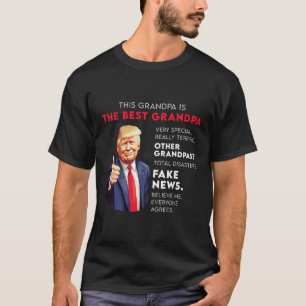 Camiseta Citação engraçada de Donald Trump para avô conserv