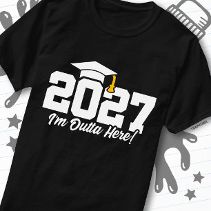 Camiseta Citação Engraçada de Formatura Turma de Formandos 