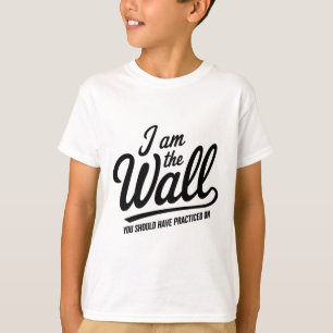 Camiseta Citação Engraçada de Goleiro para Crianças de Hóqu