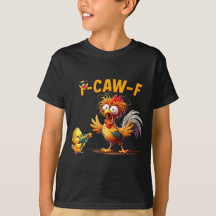 Camiseta Citação engraçada de humor de frango meme de galo