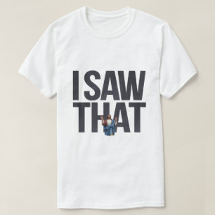 Camiseta Citação engraçada de Jesus Meme Eu Vi Isso Cristão