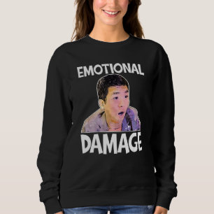Camiseta Citação Engraçada de Memória de Danos Emocionais