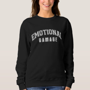 Camiseta Citação Engraçada de Memória de Danos Emocionais