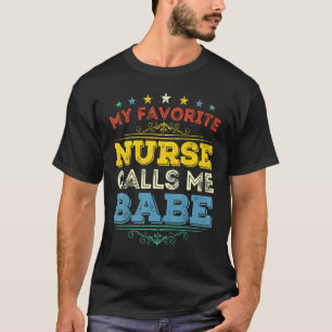 Camiseta Citação engraçada de namorado enfermeiro Meu enfer