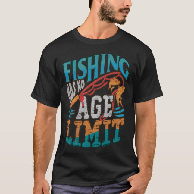 Camiseta citação engraçada de pesca presente de pesca a pes (Frente)