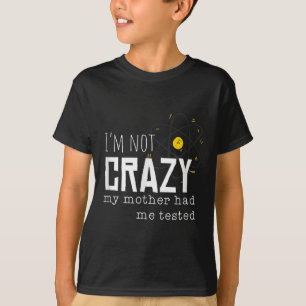 Camiseta Citação Engraçada de Química Legal Geek Não Estou