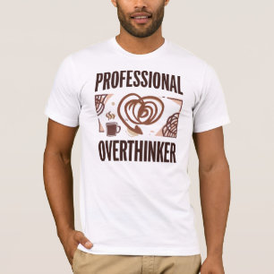 Camiseta Citação engraçada de "Superpensador Profissional"