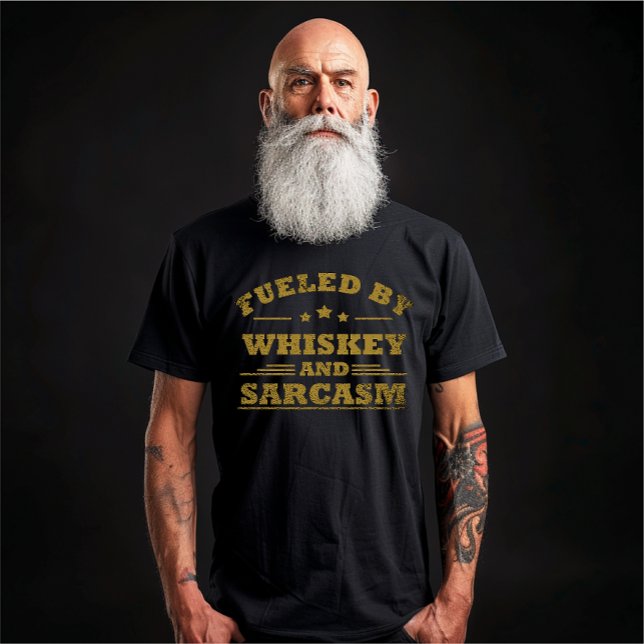 Camiseta Citação engraçada de uísque para beber (Criador carregado)