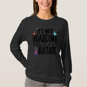 Camiseta Citação engraçada de violão, Não é acumulação se s