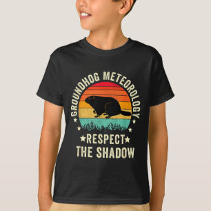 Camiseta Citação engraçada do Dia da Marmota, Respeite a So