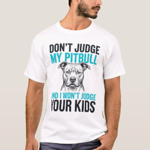 Camiseta Citação engraçada do Pitbull, desenho vintage de c
