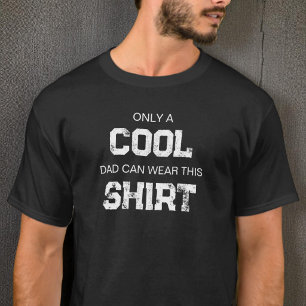 Camiseta Citação engraçada em tipografia preto e branco Pai