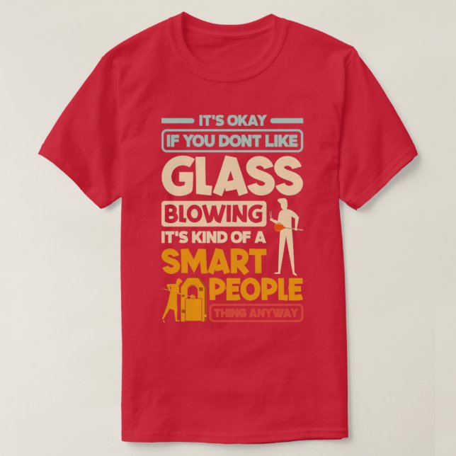 Camiseta Citação Engraçada Glassling (Frente do Design)