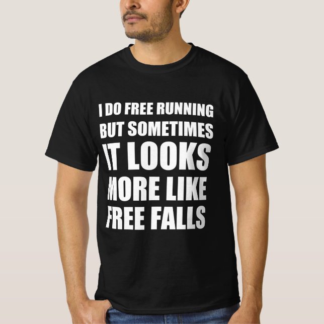 Camiseta Citação engraçada gratuita (Frente)