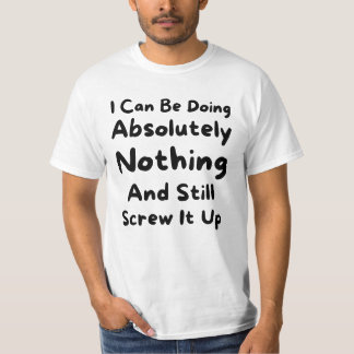 Camiseta Citação engraçada, Humor, Comédia, Sarcasmo, Prese