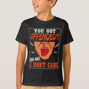 Camiseta Citação Engraçada Ofensiva Humorística Sarcástica