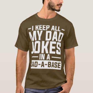 Camiseta Citação Engraçada PapáABase Piada Puns do Pai