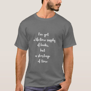 Camiseta Citação engraçada para Addicto Livro Amadurece Scr