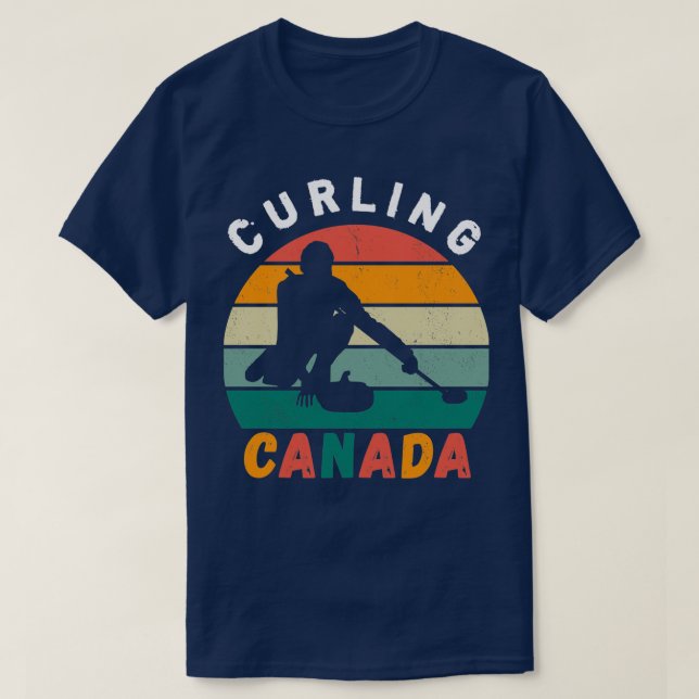 Camiseta Citação engraçada para amaldiçoar o canadá. (Frente do Design)