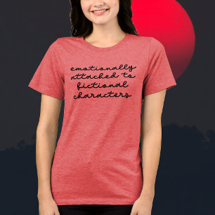 Camiseta Citação Engraçada para o Script Moderno de Amantes