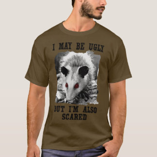 Camiseta citação engraçada, posso ser feia, mas também cica