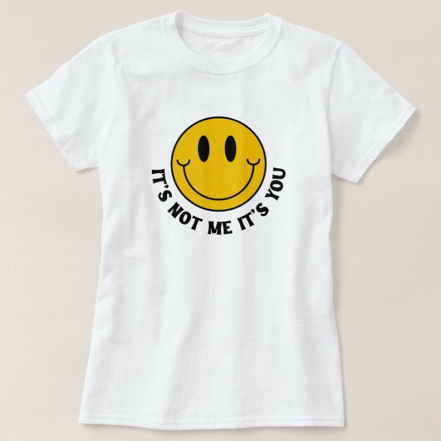 Camiseta Citação engraçada sarcástica (Frente do Design)