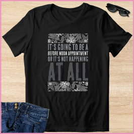 Camiseta Citação engraçada sarcástica preto e branco Anti S