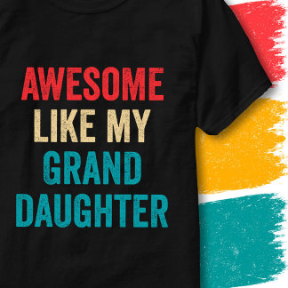 Camiseta Citação Engraçada Vintage Incrível Como Minha Neti