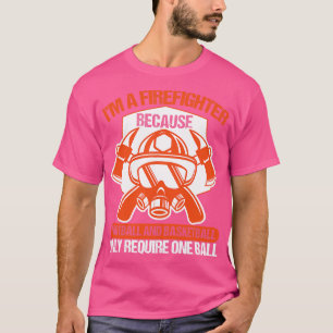 Camiseta Citação Engraçado do Bombeiro Bombeiro