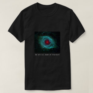 Camiseta Citação espacial da ciência nebulosa