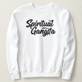 Camiseta Citação espiritual de Gangsta Funny Yoga