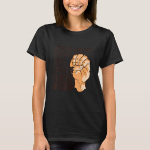Camiseta Citação Esquerda Para Um Amigo Esquerdo