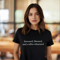 citação estética do café bênção estressado