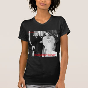 Camiseta Citação famosa de casamento de Churchill