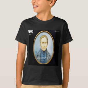 Camiseta Citação Famosa de Louis Braille