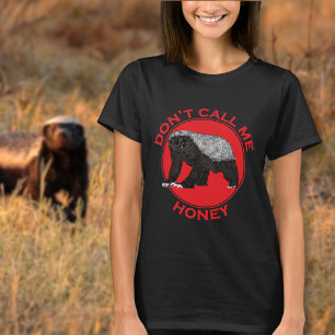 Camiseta Citação Feminista Divertida de Texugo-Melero