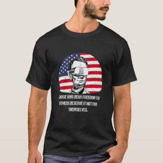 Camiseta Citação Fictícia do Lincoln Futurística VR