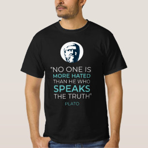 Camiseta Citação Filosofia de Platão Truth