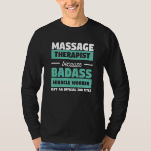 Camiseta Citação Física De Terapêutica Para Um Terapista De